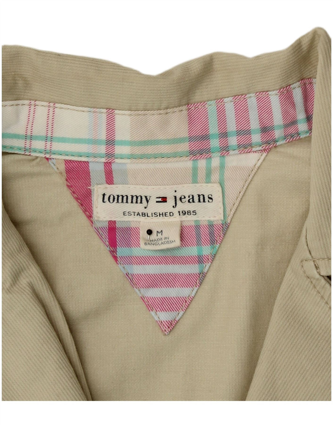 Tommy Hilfiger Ženska jakna sa 2 gumba UK 12 srednje bež pamuk
