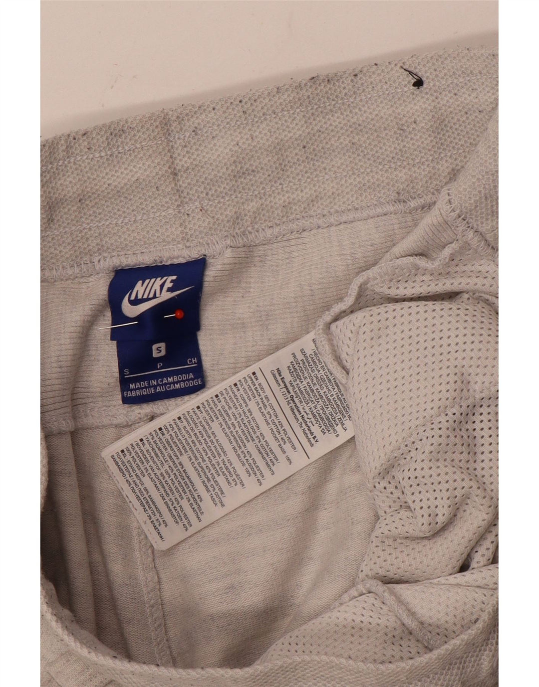 Nike muške trenirke male sive pamučne hlače