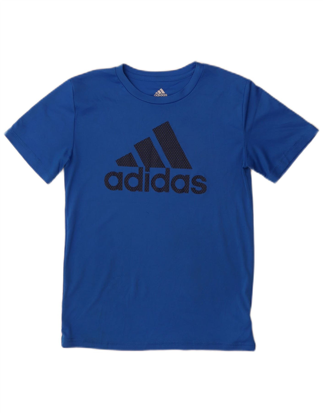 Adidas majica s grafičkim motivima za dječake 10-11 godina srednje plava