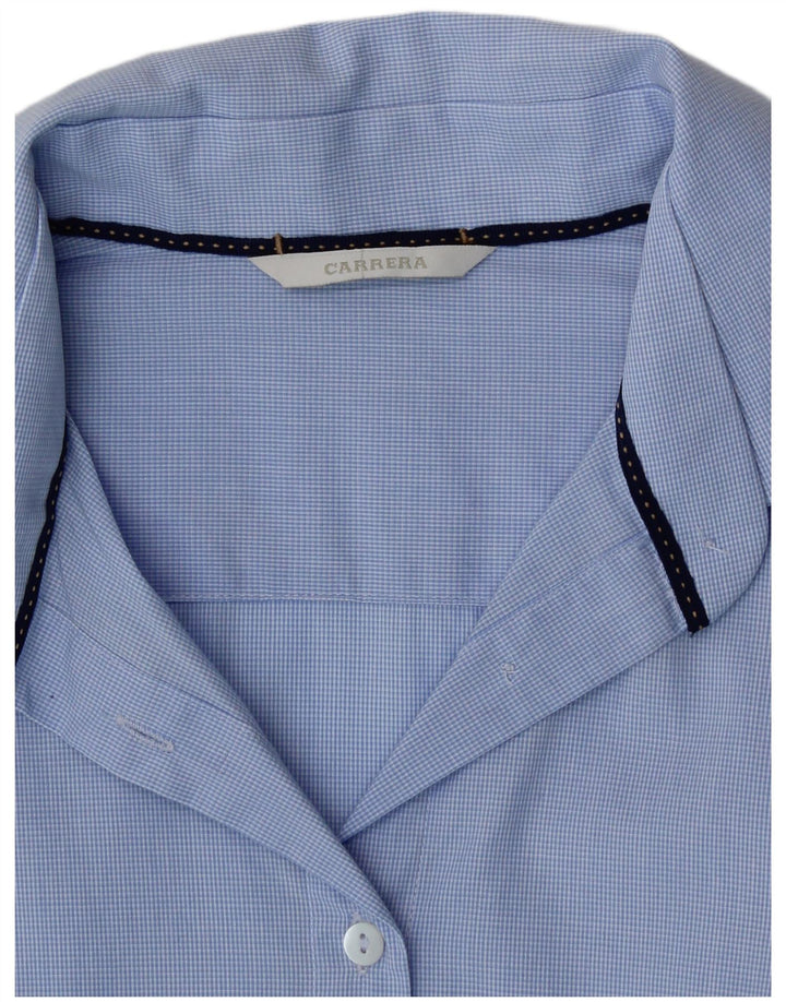 Ženska košulja Carrera UK 12 srednje plava karirana