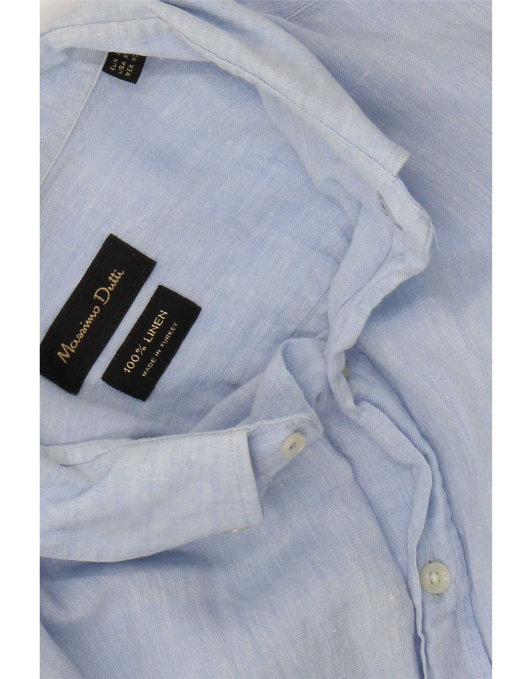 Massimo Dutti muška košulja XL od plavog lana