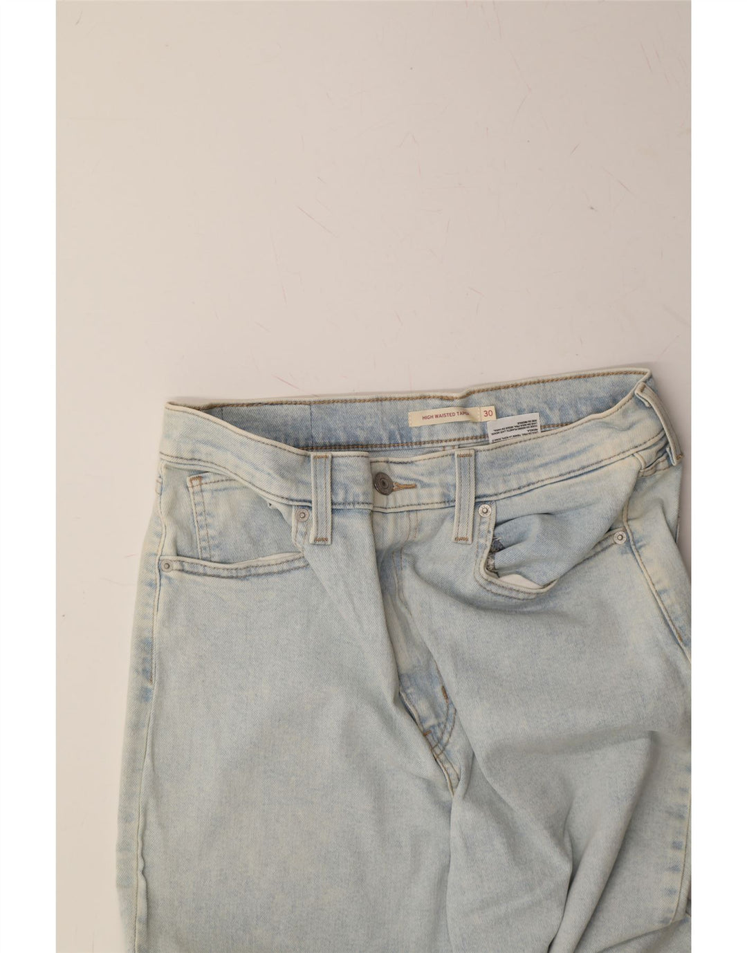 LEVI'S Womens Tapered Jeans W30 L27 Blue Cotton Vintage Levi's and Second-Hand Levi's from Messina Hembry 