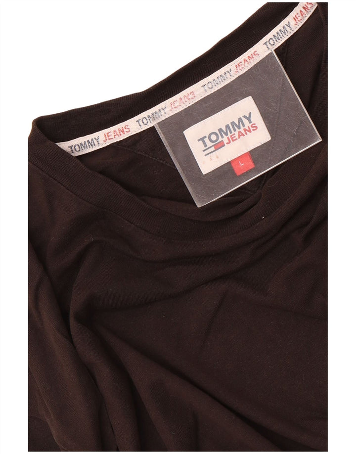 Tommy Hilfiger muška majica dugih rukava velika smeđa