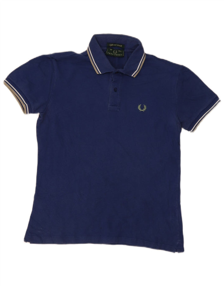 Fred Perry muška polo majica mala pamučna tamnoplava na pruge