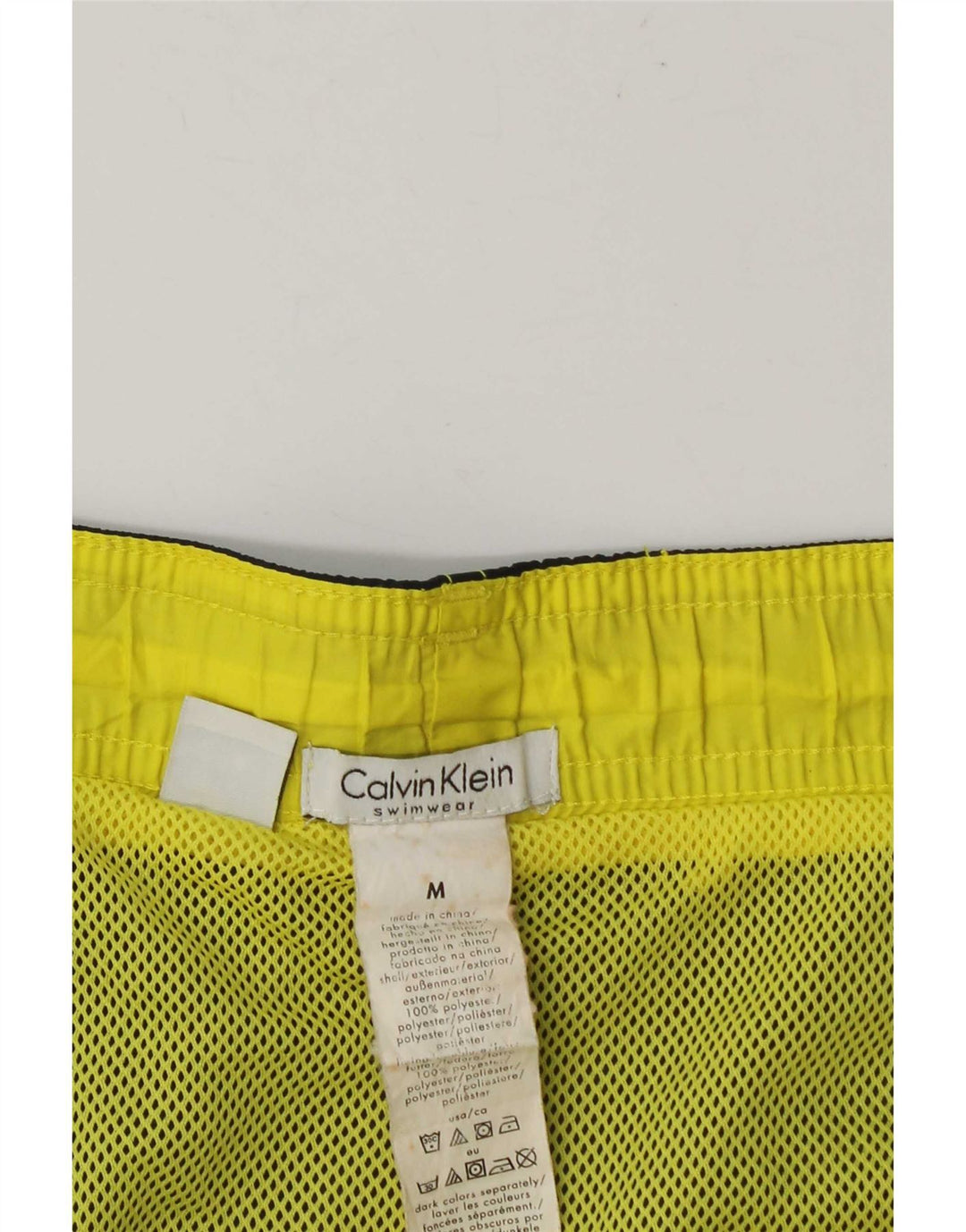 Calvin Klein muške kratke hlače za plivanje srednje veličine tamnoplavi poliester