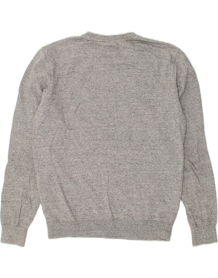 CHAMPION Mens Graphic Sweatshirt Jumper Small Grey Flecked Cotton Vintage Champion and Second-Hand Champion from Messina Hembry 