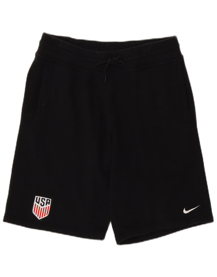 Nike muške sportske kratke hlače srednje crne pamučne boje