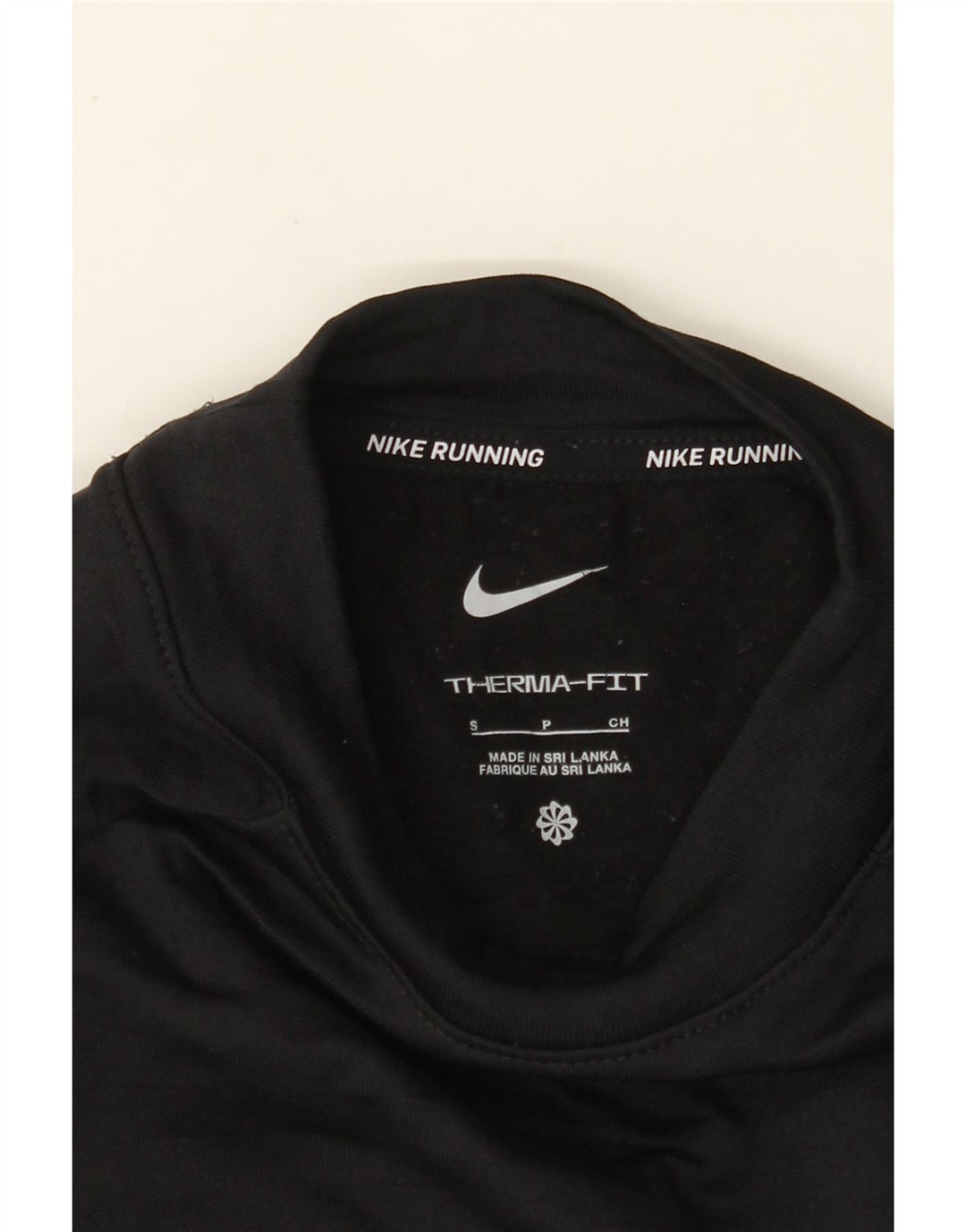 NIKE Ženska Therma-Fit majica dugih rukava UK 10 Mala crna