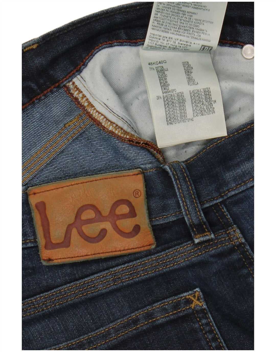 Lee Mens Daren Slim Jeans W33 L31 Plavi pamuk