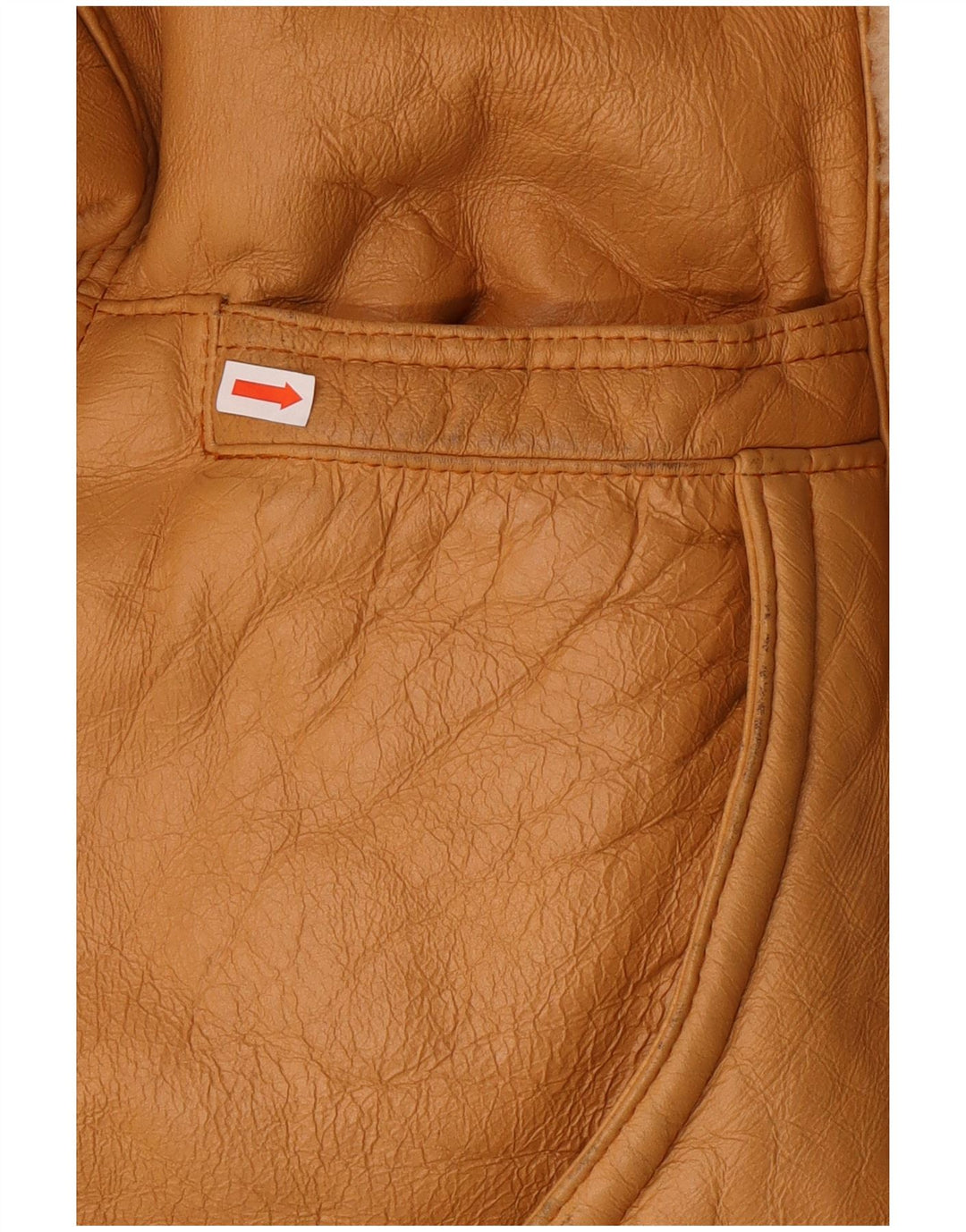 Vintage muška jakna s ovčicama IT 52 XL Smeđe ovčice