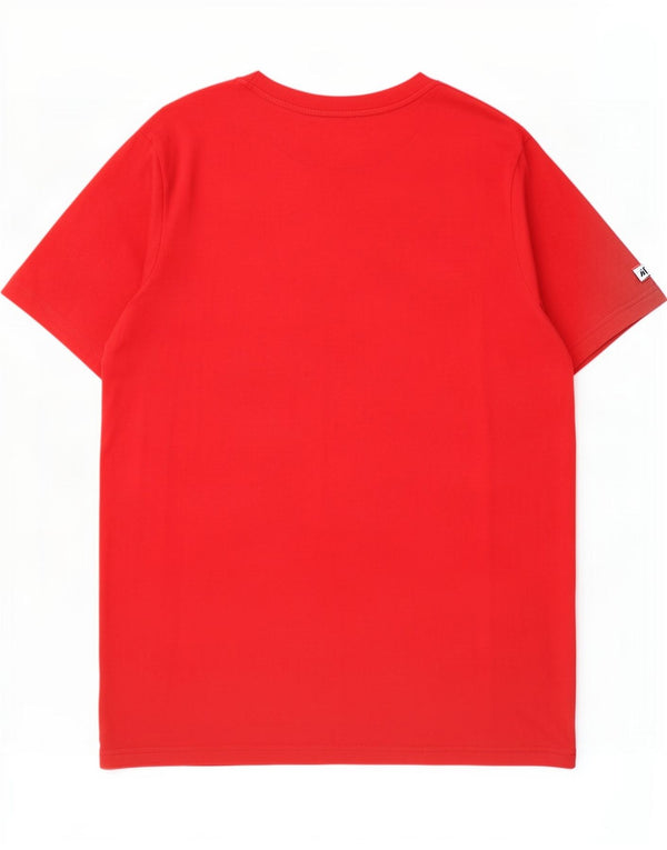 Kappa Mens T-Shirt Top Large Red Cotton