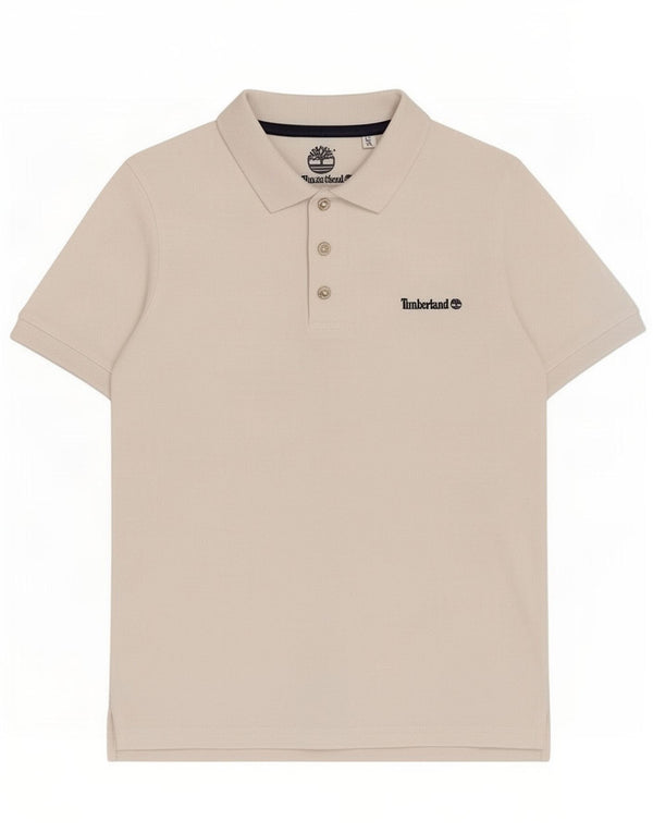 Timberland polo majica za dječake 13-14 godina, bijeli pamuk