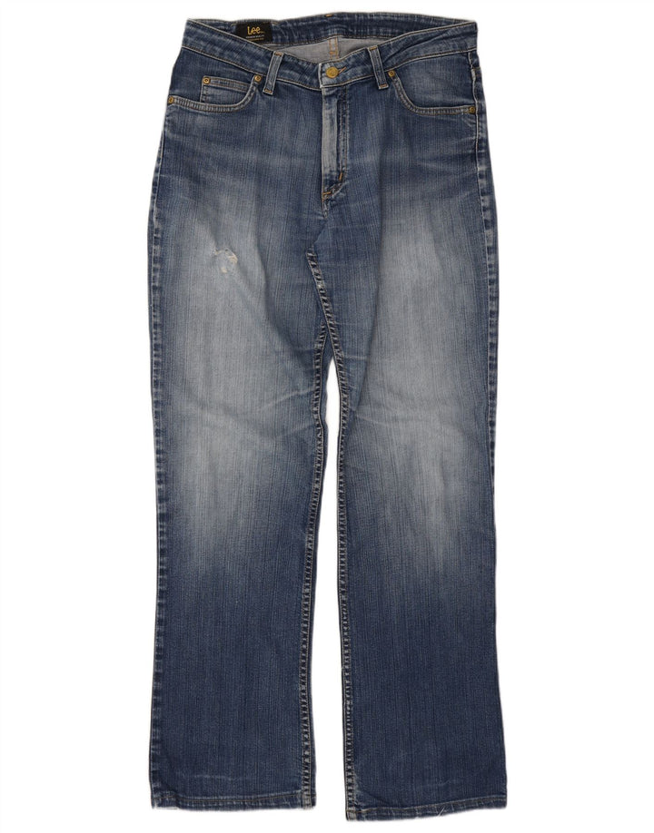 Lee Mens Cameron Bootcut Jeans W33 L33 Plavi pamuk
