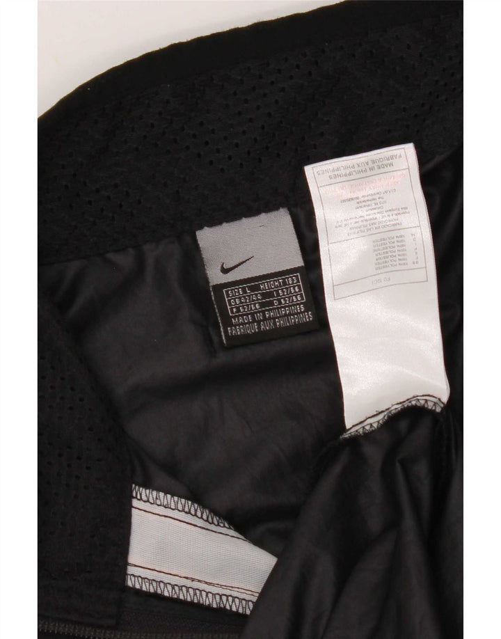 Nike muška pulover trenirka gornja jakna UK 42/44 veliki crni poliester