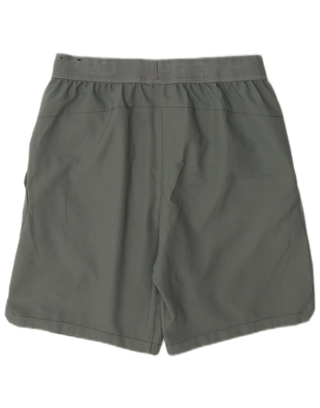 Nike Mens Dri Fit Graphic Standard Sport Shorts Small Grey Poliester