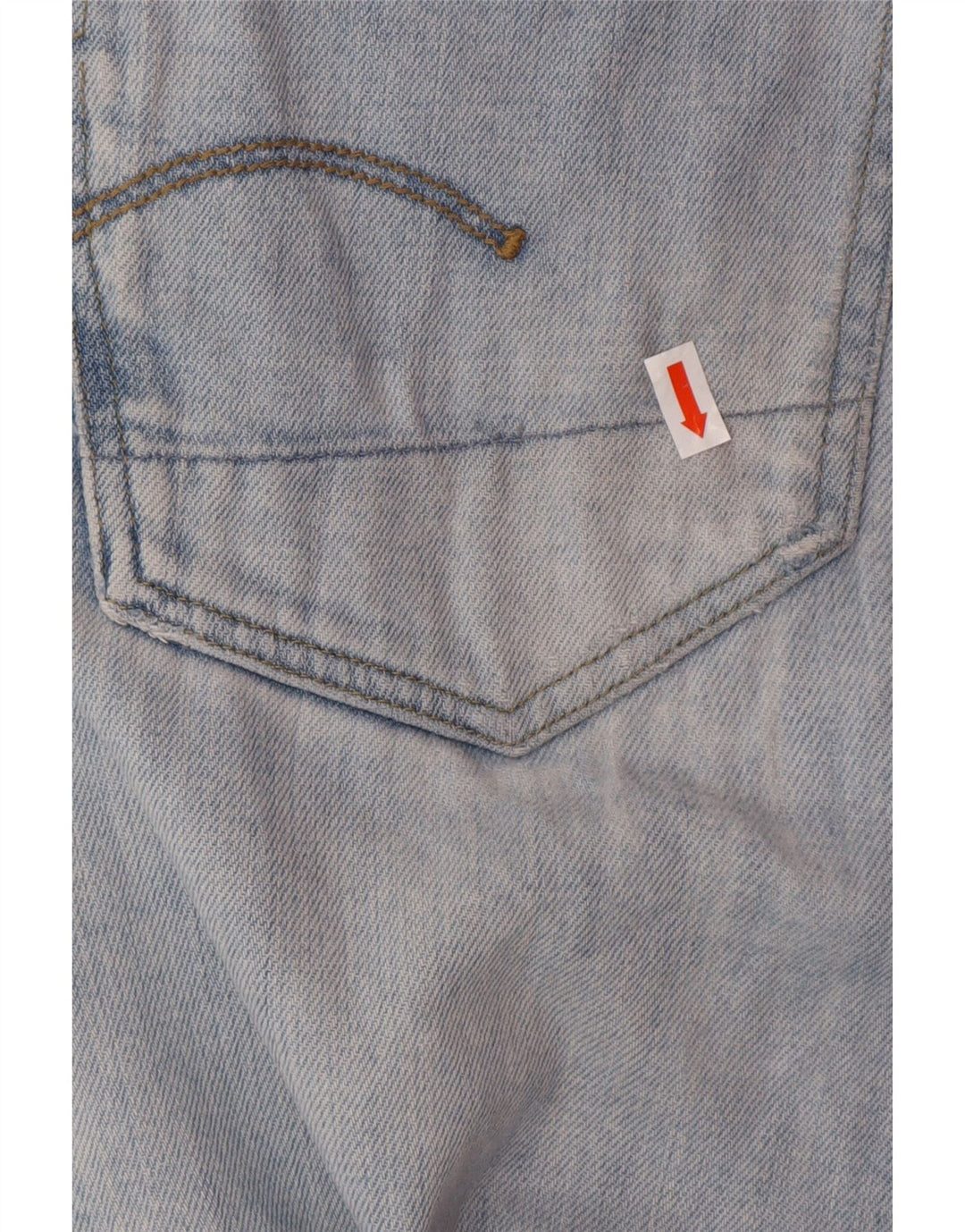 G-STAR muške uske traperice s oštećenjem W36 L32 plavi pamuk