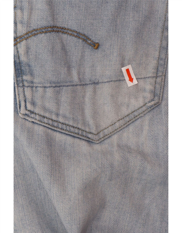 G-STAR muške uske traperice s oštećenjem W36 L32 plavi pamuk
