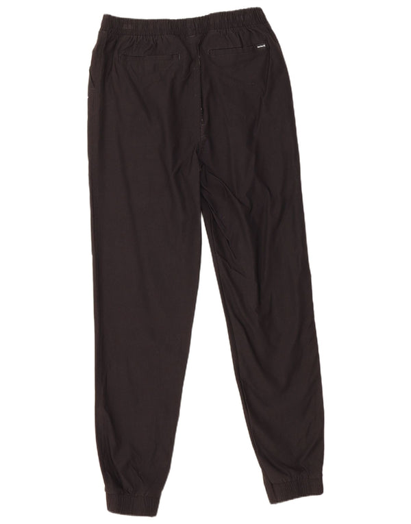 Hurley Boys Joggers Chino hlače 14-15 godina W30 L28 crni najlon