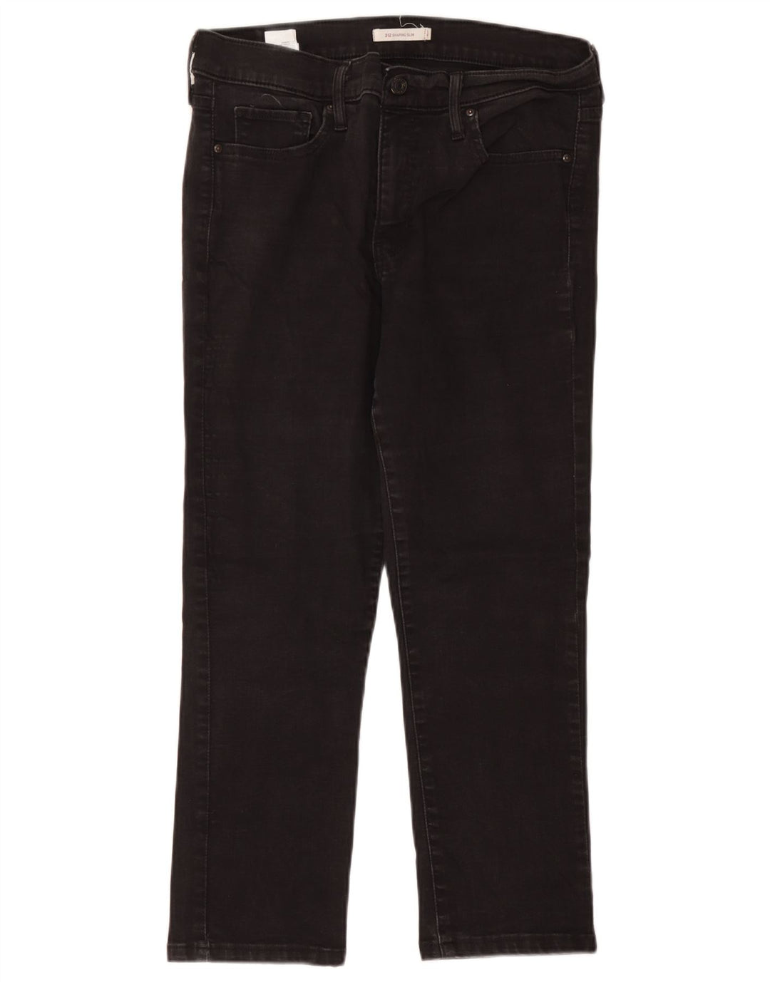 Levi's ženske uske traperice 312 Crop Shaping W32 L24 sivi pamuk