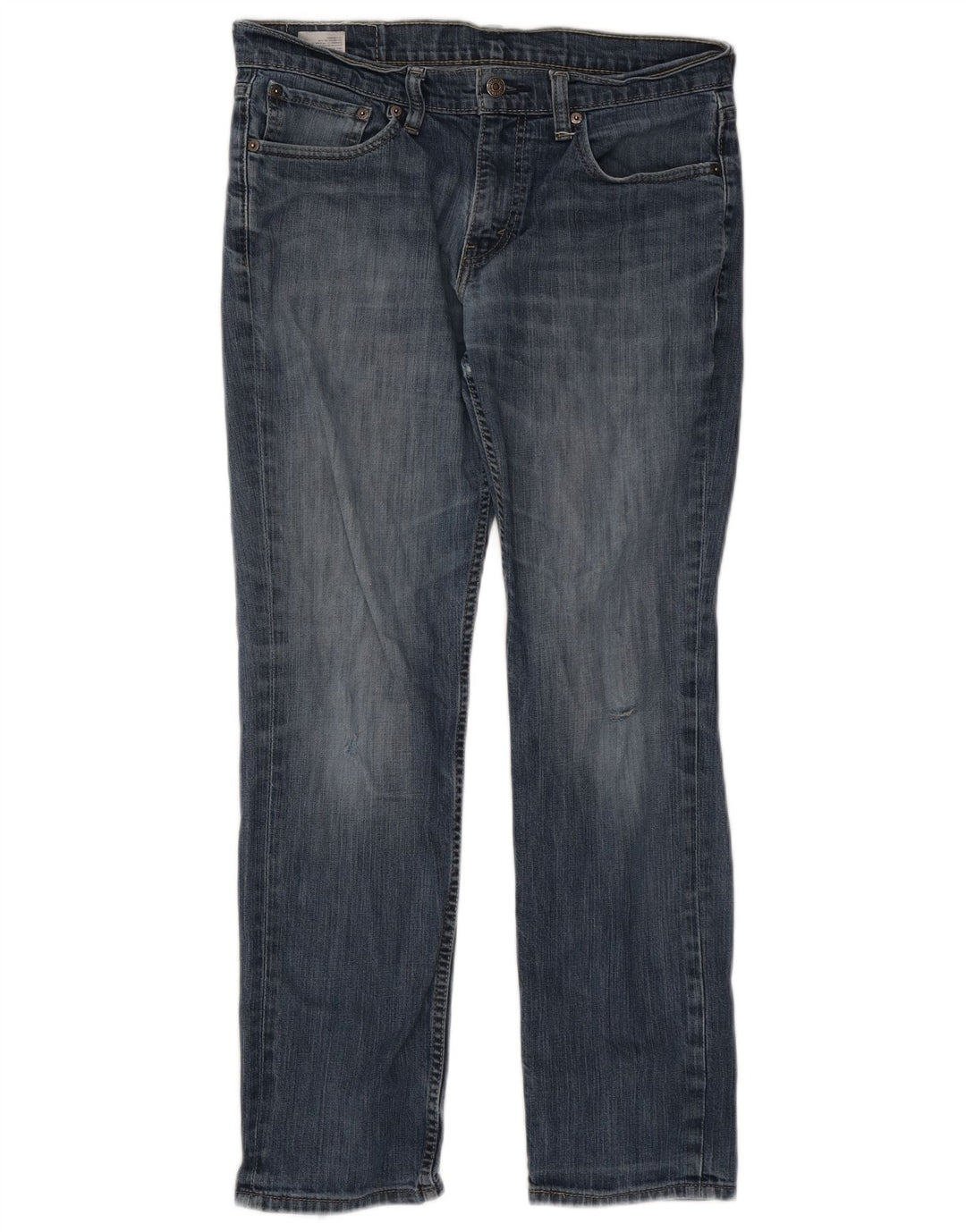 Levi's muške ravne traperice W32 L30 plavi pamuk