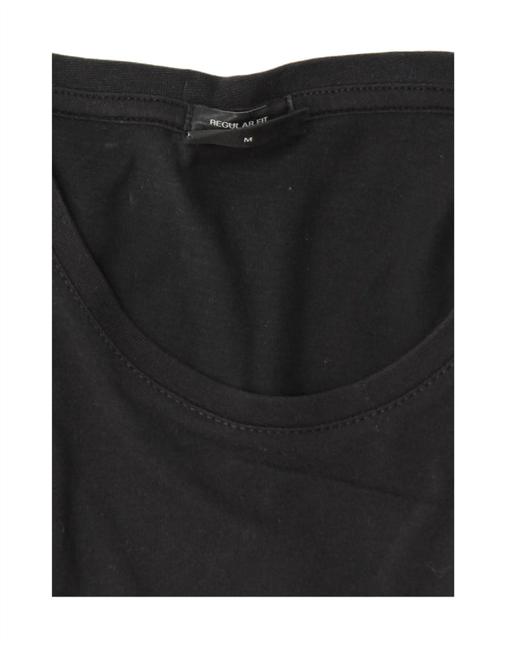 Muška majica srednjeg kroja Hugo Boss srednjeg kroja, crna