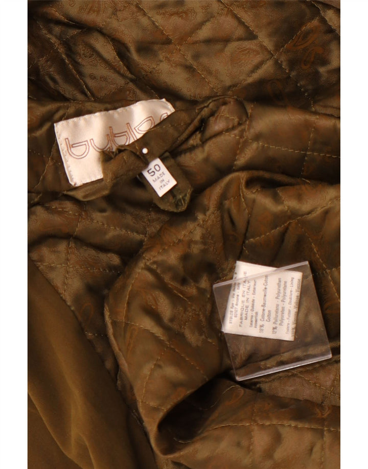 BYBLOS Muški kaput IT 50 veliki kaki pamuk