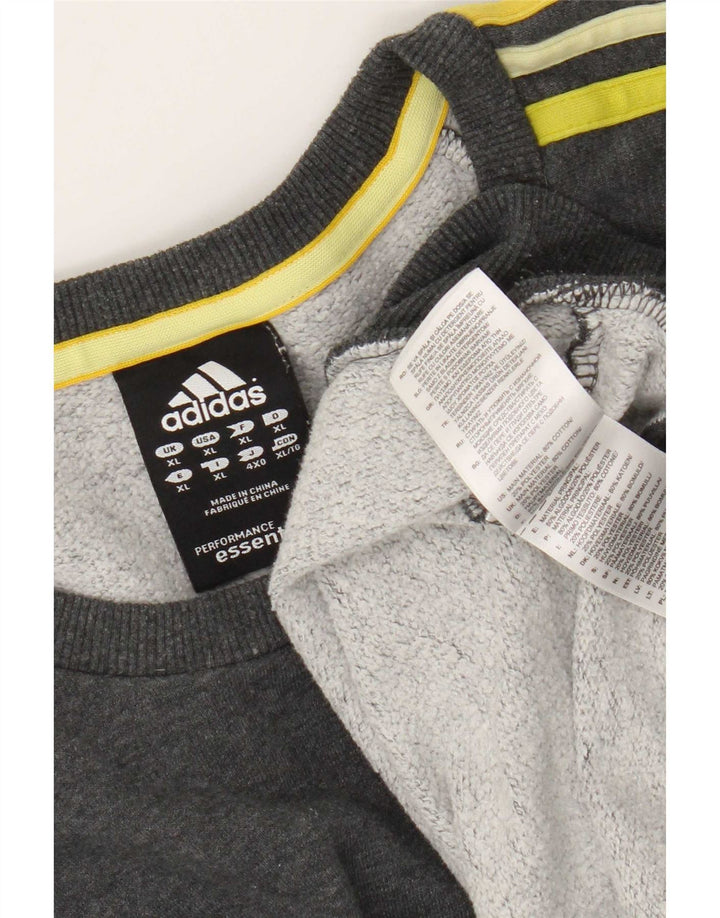 Adidas muška majica XL sivi pamuk