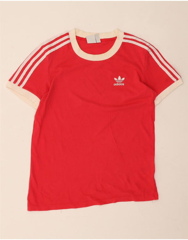 Adidas ženska majica kratkih rukava UK 10 Small Red Cotton