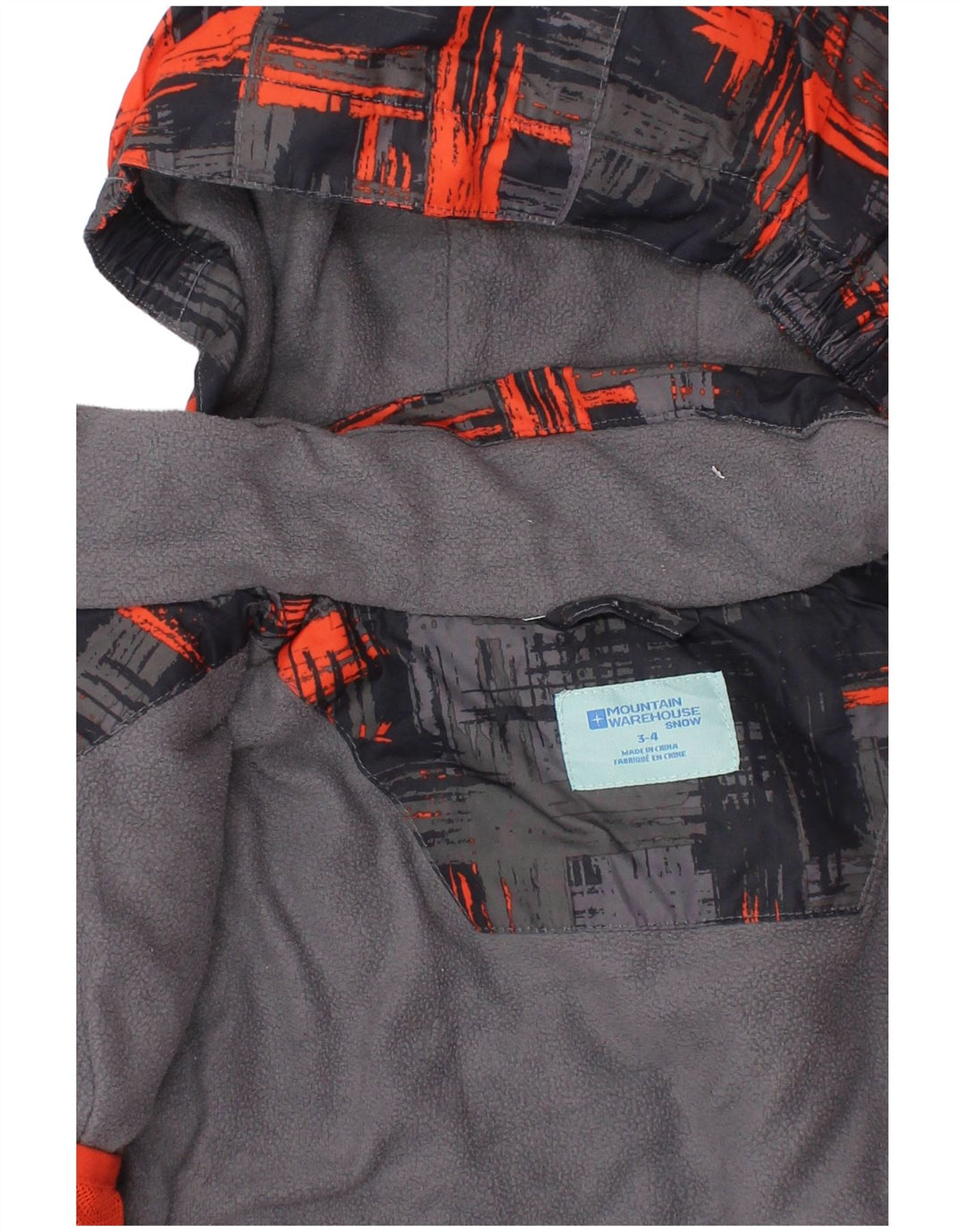 Mountain Warehouse Boys vjetrovka s kapuljačom 3-4 godine, siva karirana