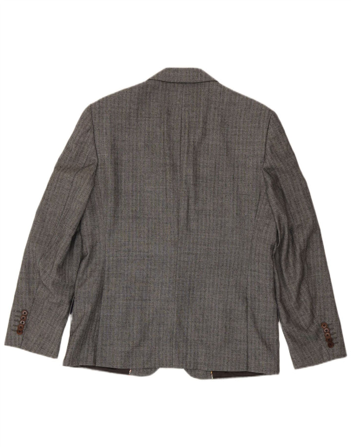 Paul Smith Muški sako sa 2 gumba UK 40 Vunene velike sive pruge