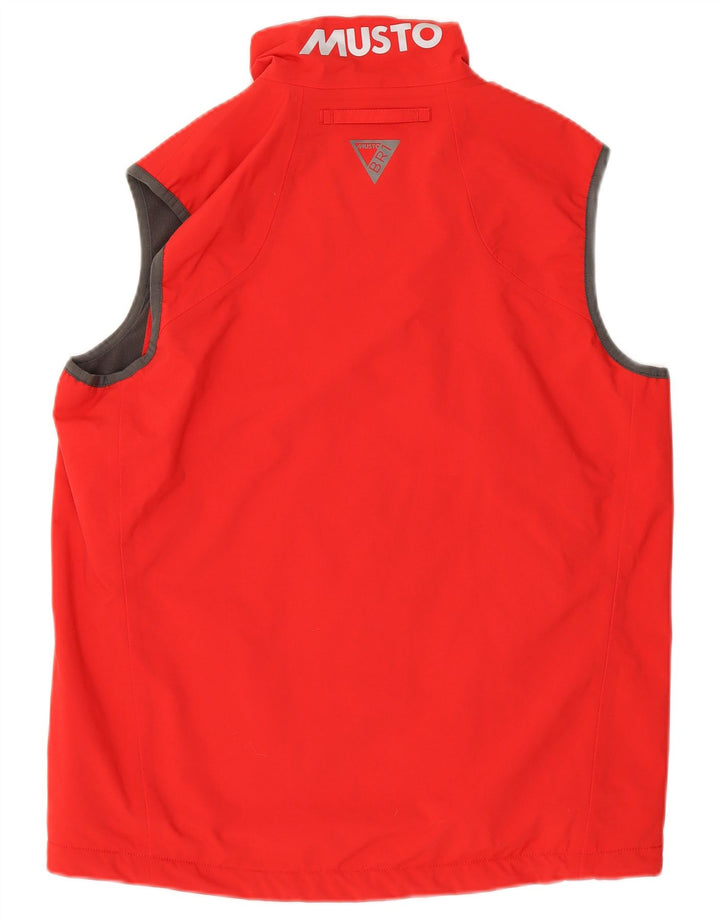 Musto muška jakna UK 38 srednje crvene boje od poliamida