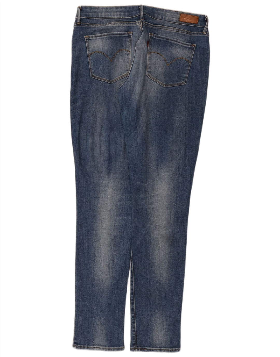 Levi's ženske uske traperice W31 L34 plavi pamuk