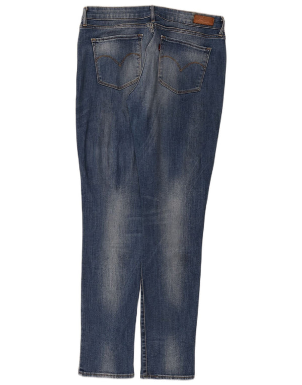 Levi's ženske uske traperice W31 L34 plavi pamuk