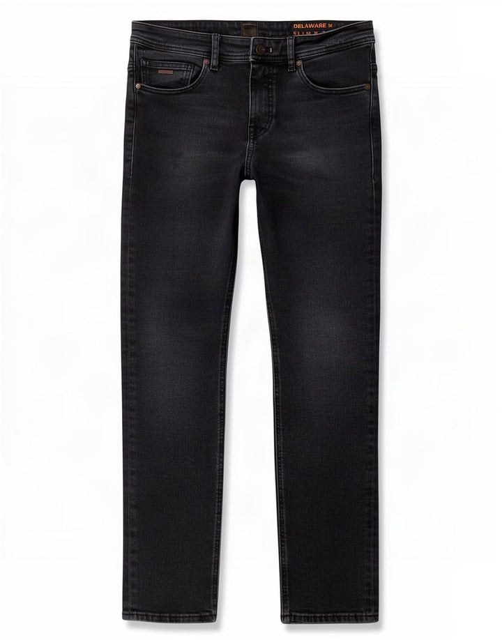 Muške uske traperice Hugo Boss Delaware W30 L30 crne