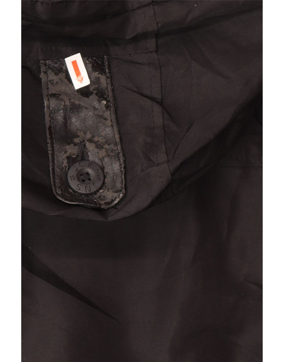 Jack & Jones muška bomber jakna s kapuljačom UK 36 Mala crna poliamidna