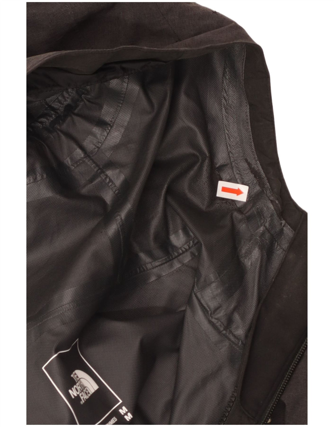 THE NORTH FACE Ženska kišna jakna s kapuljačom UK 14 Srednje sivi poliester