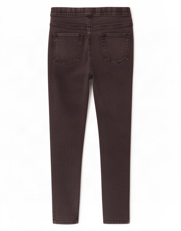 Marks & Spencer ženske jegging traperice UK 10 male W26 L26 crni pamuk