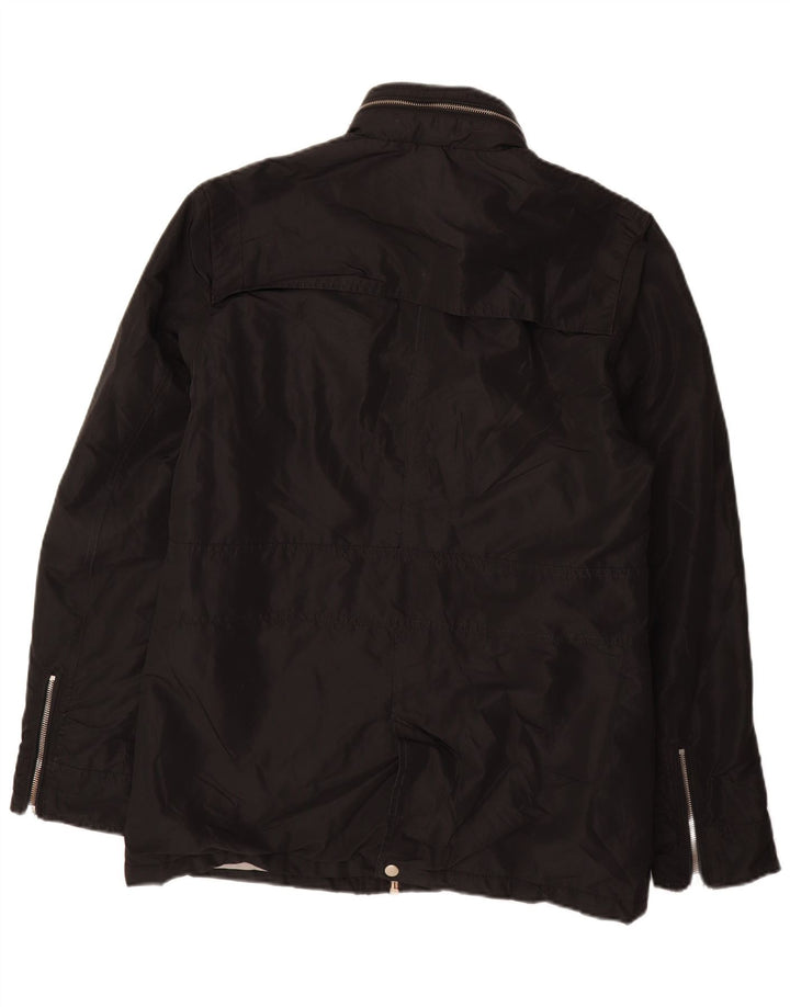 LEE Mens Utility Jacket UK 42 XL Black Polyester