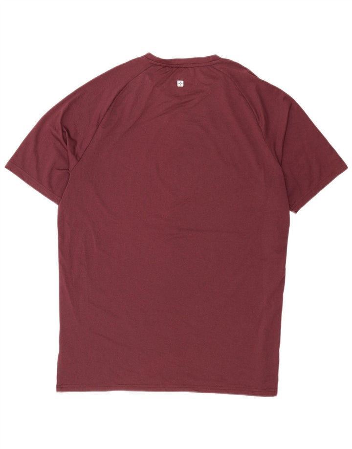 Mountain Warehouse Muška majica kratkih rukava Veliki bordo poliester