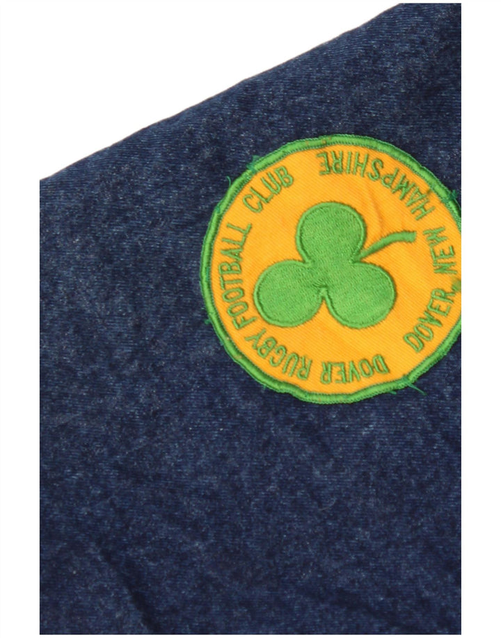 VINTAGE muška Dover Sherpa traper jakna UK 40 Large Blue