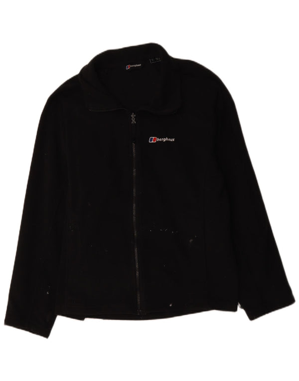 Berghaus muška jakna od flisa UK 40 veliki crni poliester