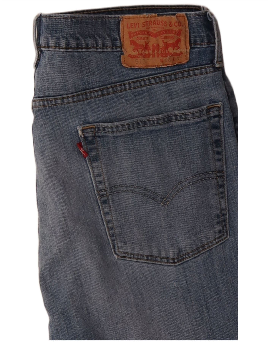LEVI'S muške 513 ravne traperice W36 L31 plava