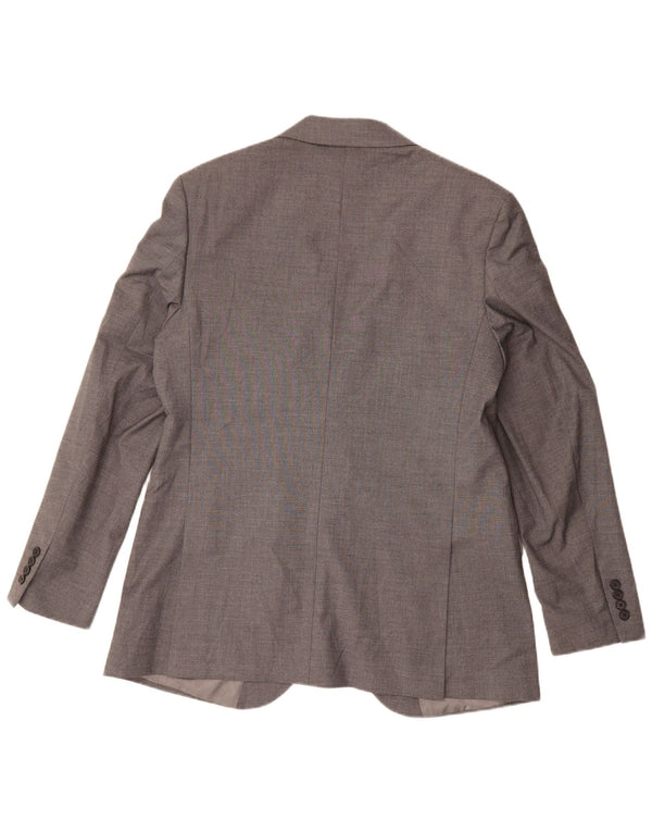 Marks & Spencer muška jakna sa 2 gumba UK 44 XL sivi poliester