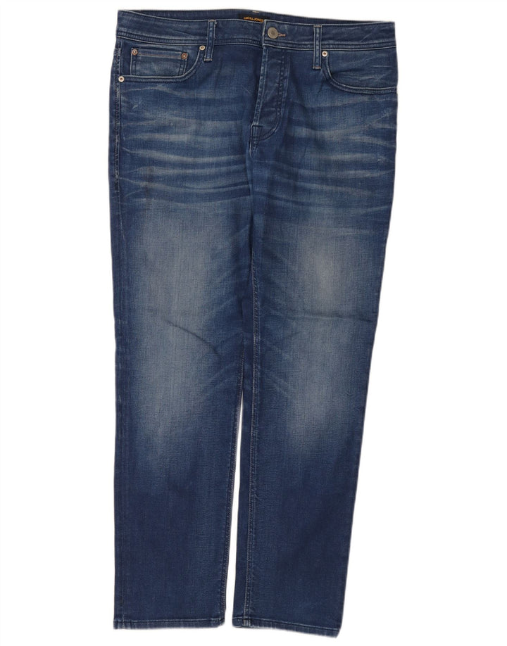 Jack & Jones Muške uske traperice W34 L30 Plave