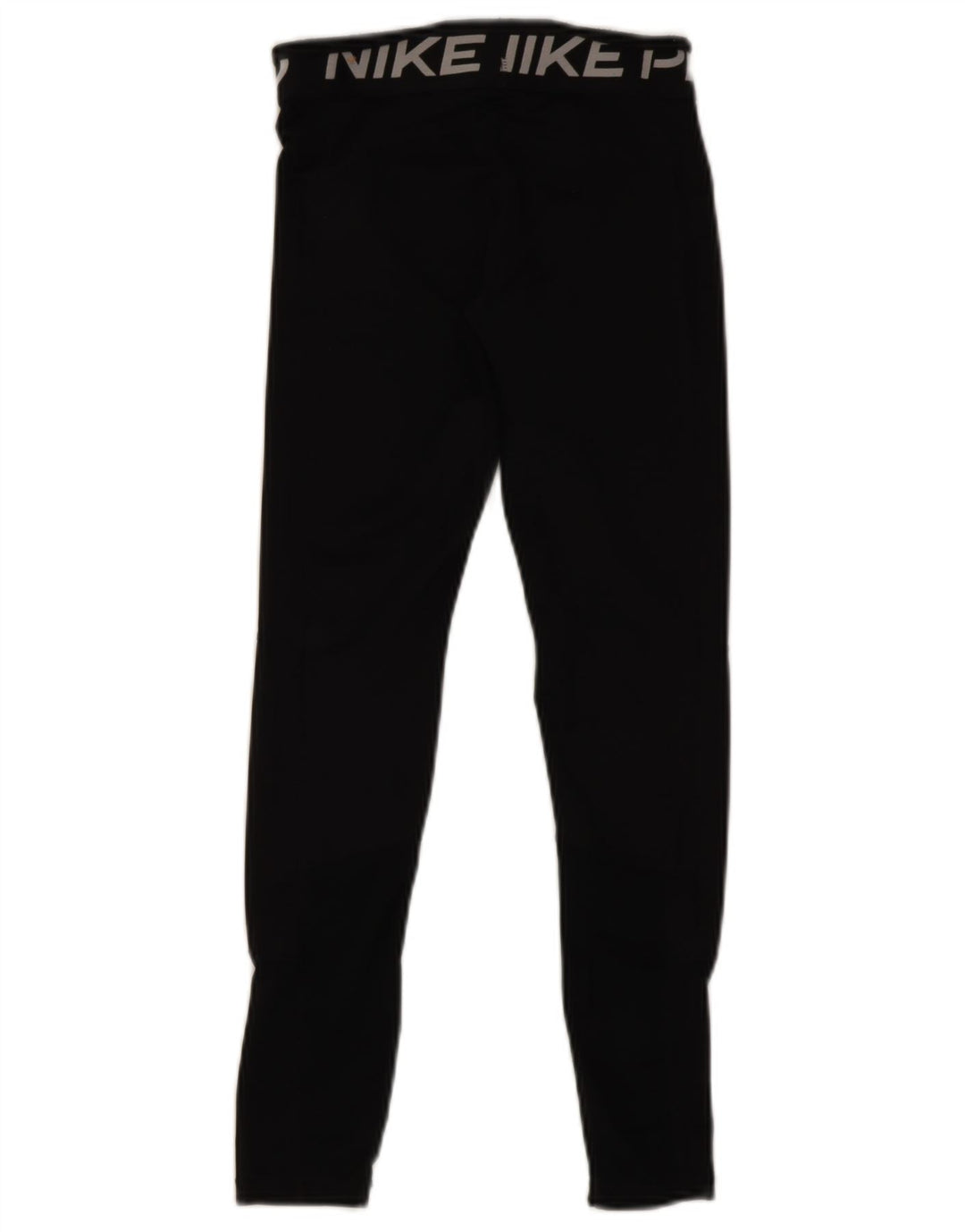 Nike Ženske Dri Fit Graphic Leggings UK 14 Veliki crni poliester