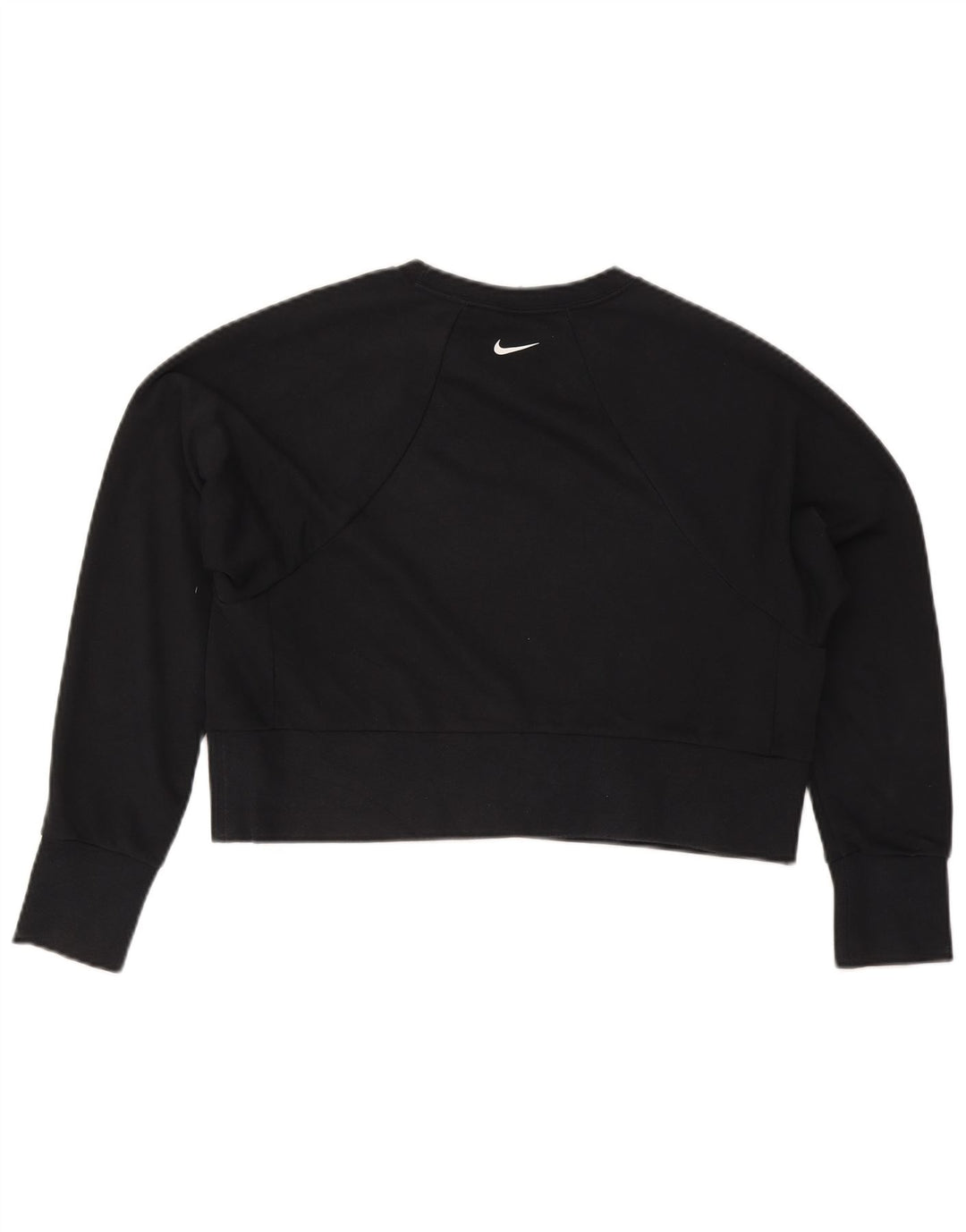 Nike Ženska skraćena kratka majica s velikim motivom UK 10, mala crna