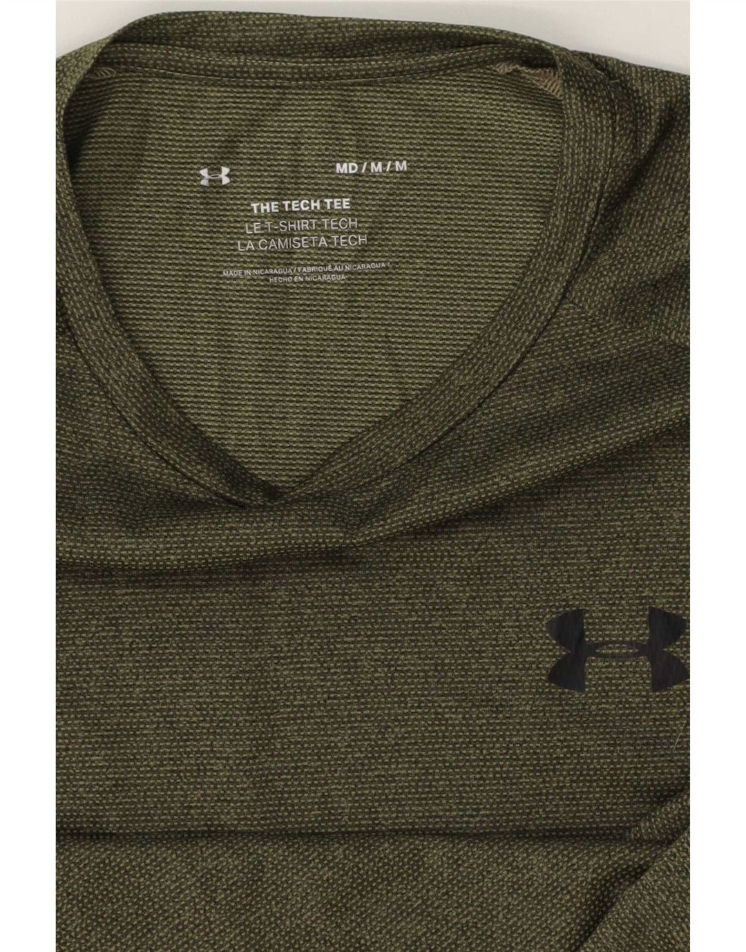 Under Armour muška majica srednje zelene boje