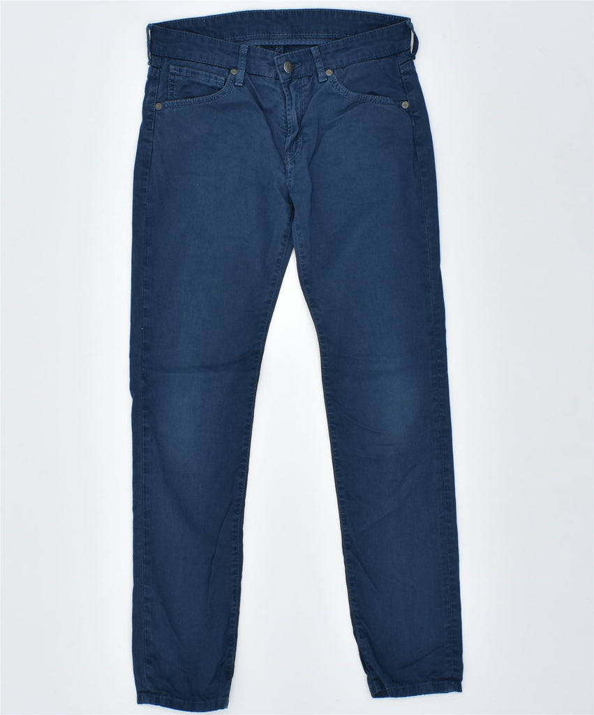 HACKETT Girls Slim Fit Casual Trousers 13-14 Years W29 L30 Navy Blue | Vintage | Thrift | Second-Hand | Used Clothing | Messina Hembry 